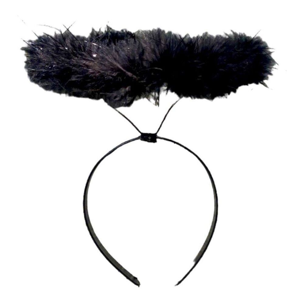 BLACK Angel Halo Headbands